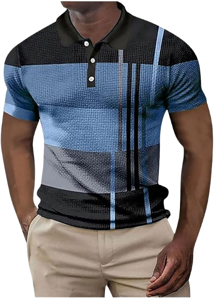 Men's Short Sleeve Polo Shirts Casual Golf 